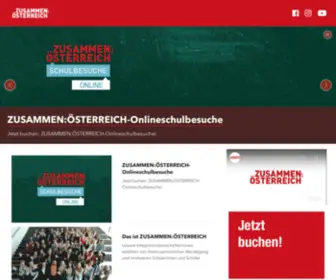 Zusammen-Oesterreich.at(Zusammen Österreich) Screenshot