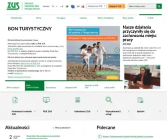 Zus.com.pl(Strona główna) Screenshot