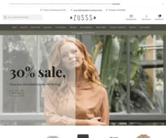 Zusss.nl(Officiële webshop) Screenshot