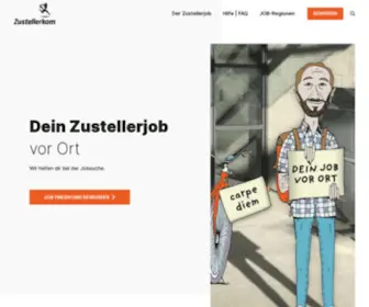 Zustellerkom.de(Jobbörse) Screenshot