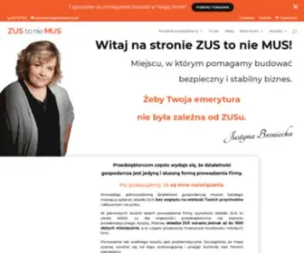 Zustoniemus.pl(Jak nie płacić ZUSu) Screenshot
