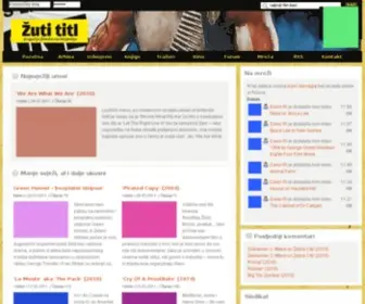 Zuti-Titl.com(Žuti titl) Screenshot