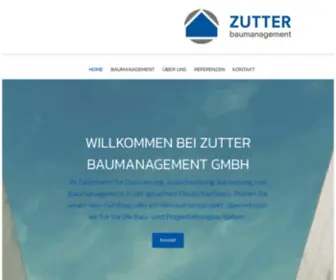 Zutter-Baumanagement.ch(Rüschlikon) Screenshot