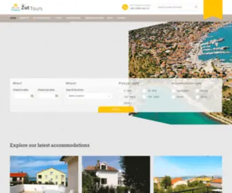 Zuttours.hr(Zut Tours) Screenshot