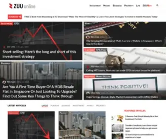 Zuuonline.sg(ZUU online) Screenshot
