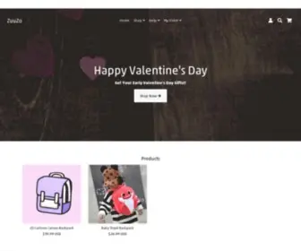 Zuuzo.us(Create an Ecommerce Website and Sell Online) Screenshot