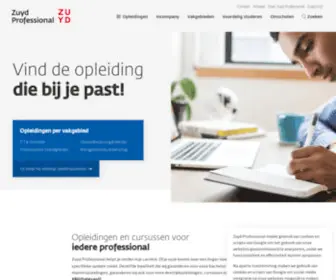 Zuydprofessional.nl(Zuyd Professional) Screenshot