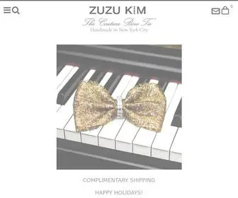 Zuzukim.com(The Couture Bow Tie® for People & Pets) Screenshot