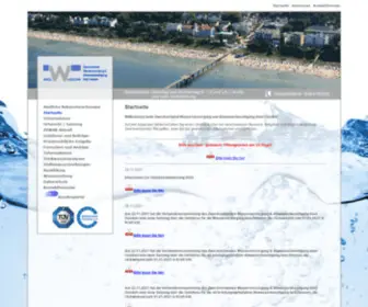 ZV-Usedom.de(Startseite) Screenshot