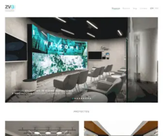 Zvainteriores.com(ZVA Interiores) Screenshot