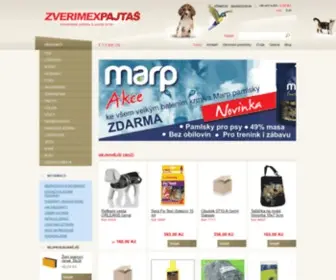 ZverimexpajTas.cz(Zverimex Pajta) Screenshot