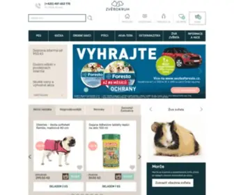 Zverokruh-Shop.cz(CHOVATELSKÉ POTŘEBY ONLINE) Screenshot