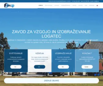 Zvi-Logatec.si(Strokovni center Logatec) Screenshot