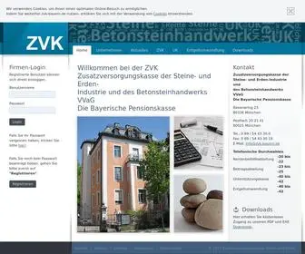 ZVK-Bayern.de(Home) Screenshot