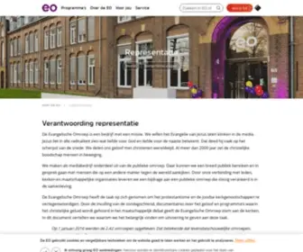 ZVK.nl(Evangelische Omroep) Screenshot