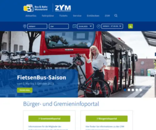 ZVM-SPNV.de(ZVM SPNV) Screenshot