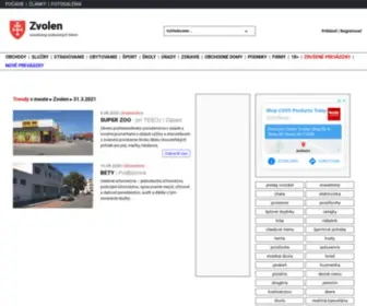 Zvolenportal.sk(Zvolen) Screenshot