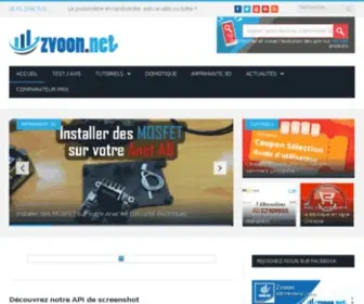 Zvoon.net(Le site d'un geek) Screenshot