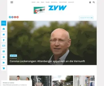 ZVW.de(Zeitungsverlag Waiblingen) Screenshot