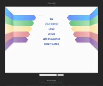 ZW.org(zw) Screenshot