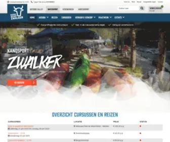 Zwalker.nl(Kanosport Zwalker) Screenshot