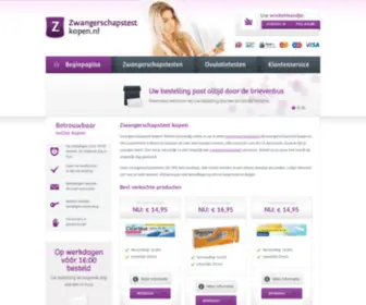 Zwangerschapstest-Kopen.nl(Zwangerschaptest Kopen) Screenshot