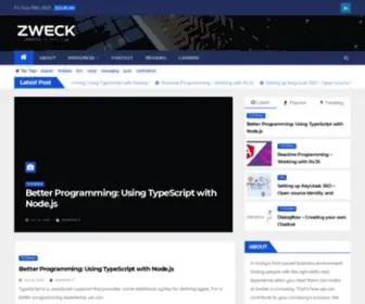 Zweck.io(Technology Enthusiasts) Screenshot