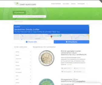 Zwei-Euro.com(Euro-Münzen) Screenshot