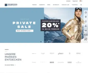 Zweibrueckenfashionoutlet.com(VIA Outlets) Screenshot