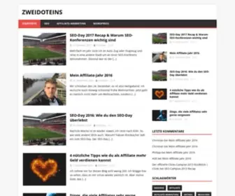 Zweidoteins.de(& Affiliate) Screenshot