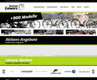 Zweiradgewers.de(Zweirad Gewers) Screenshot