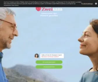 Zweisam.de(Partnersuche ab 50) Screenshot
