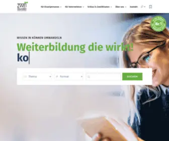 Zweistunden.ch(Weiterbildung und Seminare kompakt) Screenshot