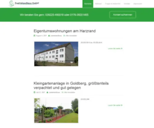 Zweite-Hand-Haus.de(Zweitehandhaus GmbH) Screenshot