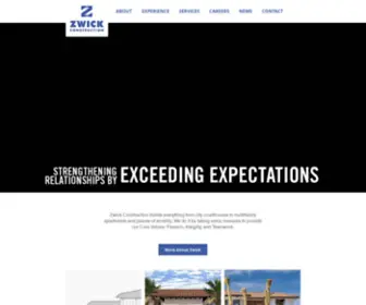 Zwickconstruction.com(Zwick Construction) Screenshot