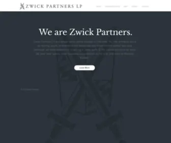 Zwickpartners.com(Zwick Partners) Screenshot