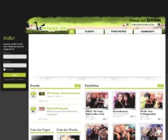 Zwigge.de(Fotos, Veranstaltungen, Foren in Zwickau, Zwickau Land & Sachsen | Die Social Network Community für Zwickau, Zwickau Land & Sachsen) Screenshot