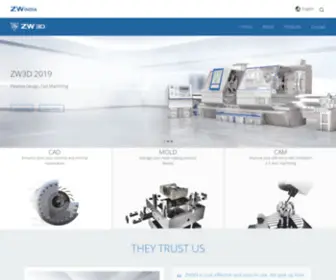 Zwindia.com(One, affordable CAD/CAM solution) Screenshot