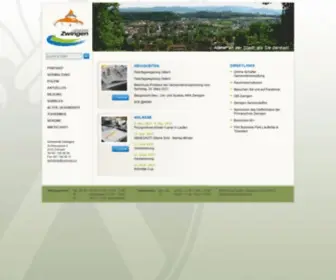 Zwingen.ch(Zwingen Online) Screenshot