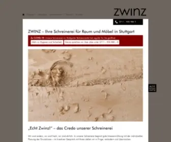 Zwinz.de(Individuelle Räume und Möbel planen) Screenshot