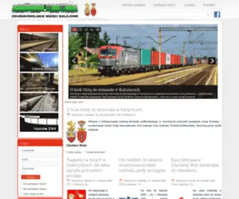 ZWK.org.pl(Zduńskowolskie Wieści Kolejowe) Screenshot