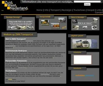 ZWnfoto.nl(Transport ZWN) Screenshot