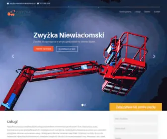 ZWYzkakatowice.com.pl(Zwyżka Niewiadomski) Screenshot