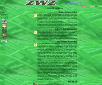 ZWZ.cz(The ZWZ Page) Screenshot