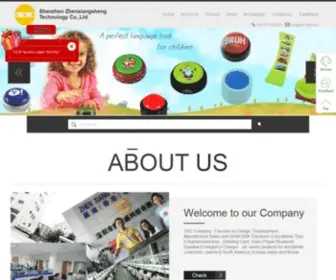 ZXstoy.com(Shenzhen Zhenxiangsheng Technology Co) Screenshot