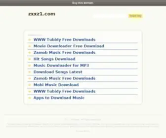 ZXXZ1.com(Dit domein kan te koop zijn) Screenshot
