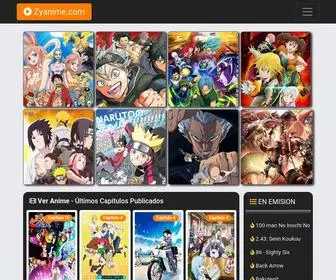 Zyanime.com(Ver anime online gratis) Screenshot