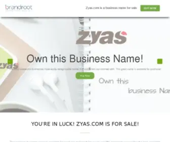 Zyas.com(Zyas) Screenshot