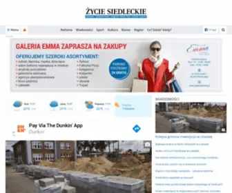 Zyciesiedleckie.pl(Życie) Screenshot
