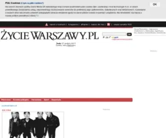 Zyciewarszawy.pl(Warszawa) Screenshot